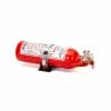 FEV f-TEC1250HH Gas Handheld Race Car Fire Extinguisher 1.25kg Red Gloss With Fixing
